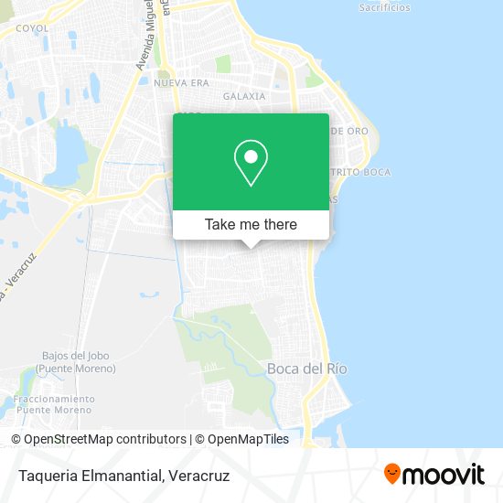 Taqueria Elmanantial map