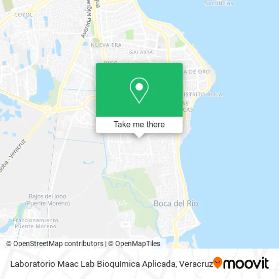 Mapa de Laboratorio Maac Lab Bioquímica Aplicada