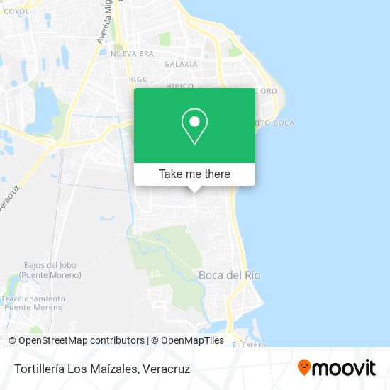 Tortillería Los Maízales map