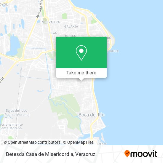 Betesda Casa de Misericordia map