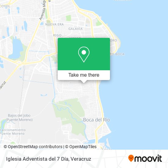 Iglesia Adventista del 7 Día map