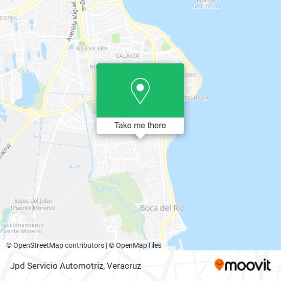 Jpd Servicio Automotriz map