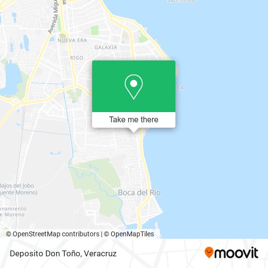 Deposito Don Toño map
