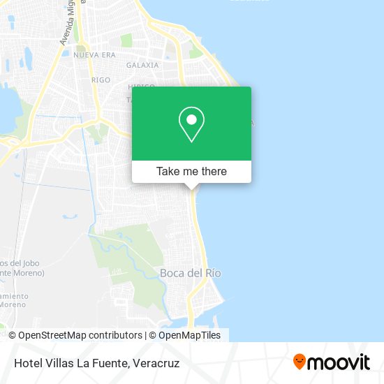 Mapa de Hotel Villas La Fuente