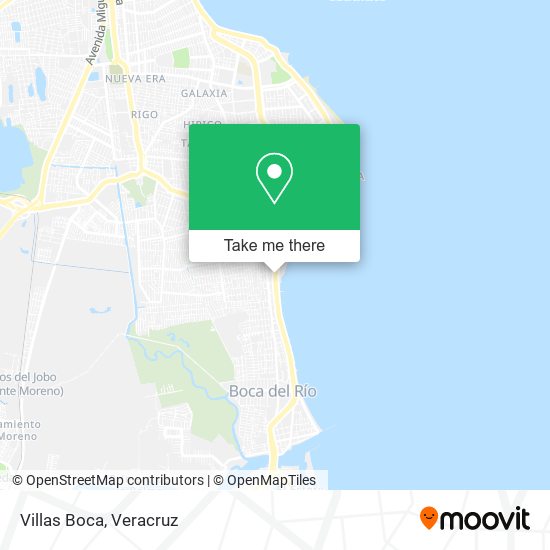 Mapa de Villas Boca