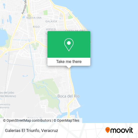 Galerías El Triunfo map