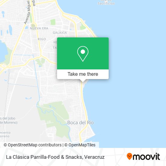 La Clásica Parrilla-Food & Snacks map