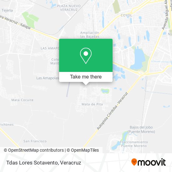 Mapa de Tdas Lores Sotavento