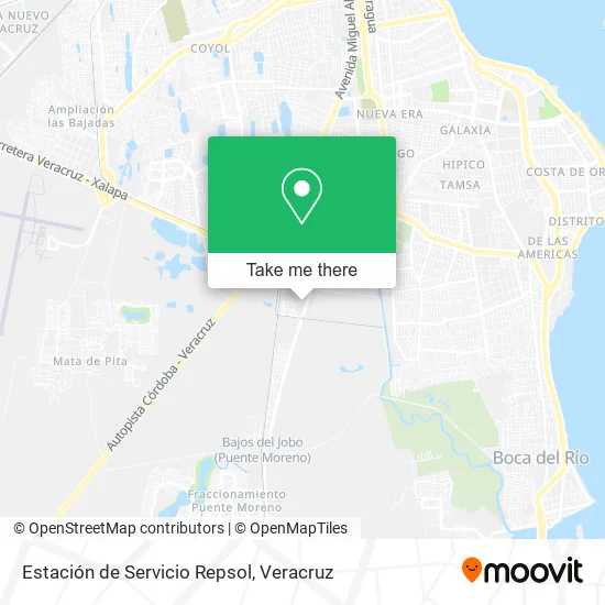 Estación de Servicio Repsol map
