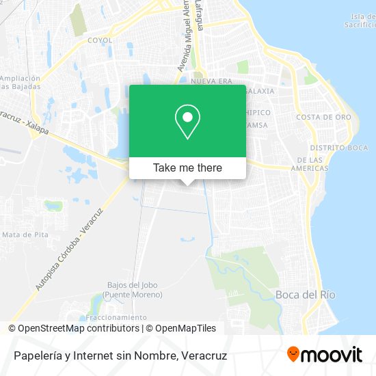 Papelería y Internet sin Nombre map