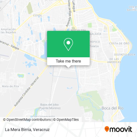 Mapa de La Mera Birria