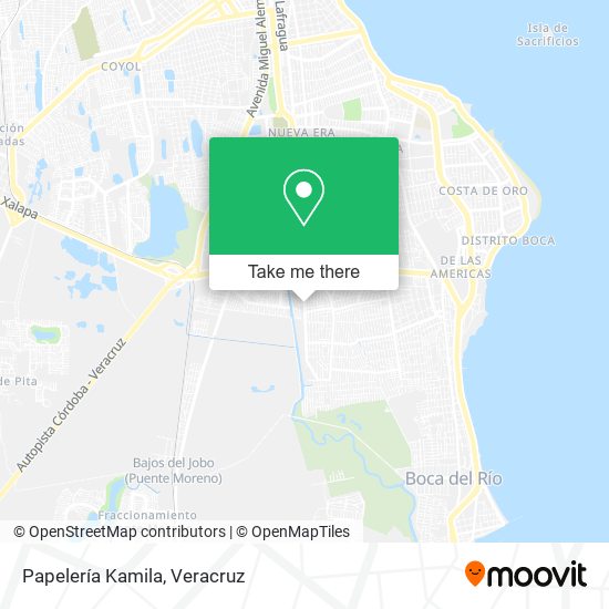 Mapa de Papelería Kamila