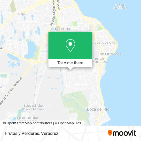 Frutas y Verduras map