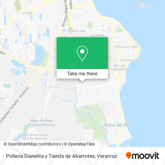 Mapa de Pollería Dianelita y Tienda de Abarrotes