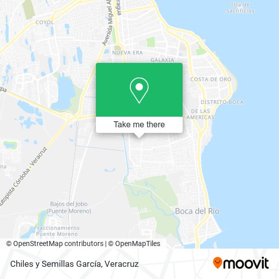 Chiles y Semillas García map
