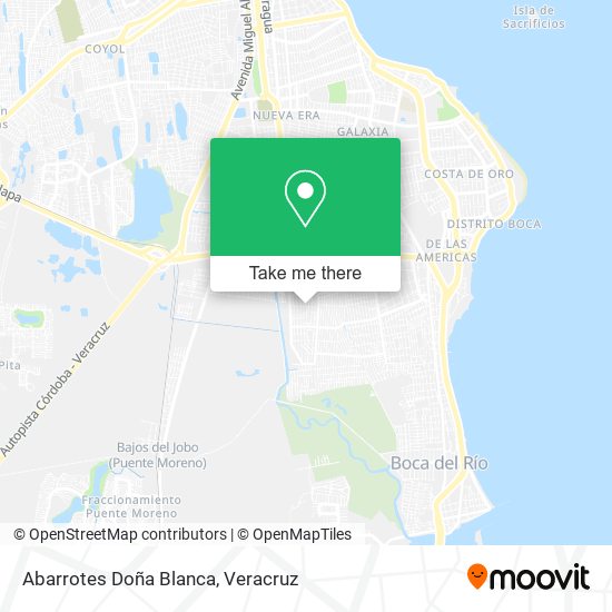 Abarrotes Doña Blanca map