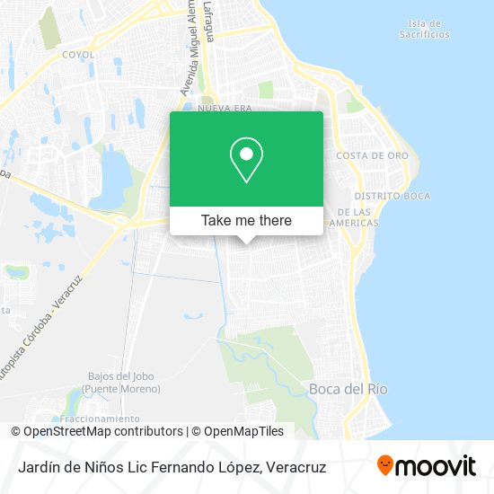 Jardín de Niños Lic Fernando López map