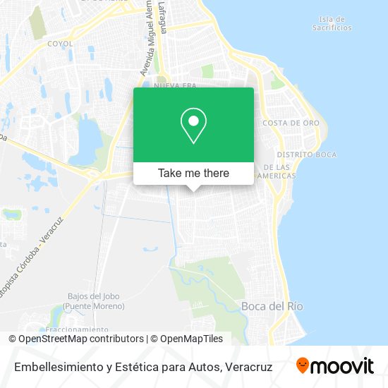 Embellesimiento y Estética para Autos map