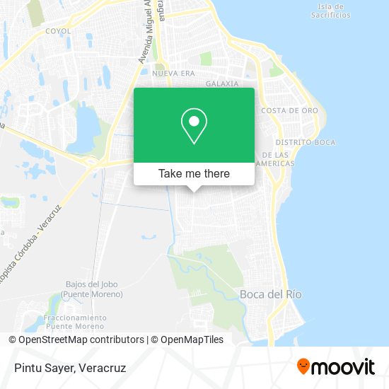 Mapa de Pintu Sayer