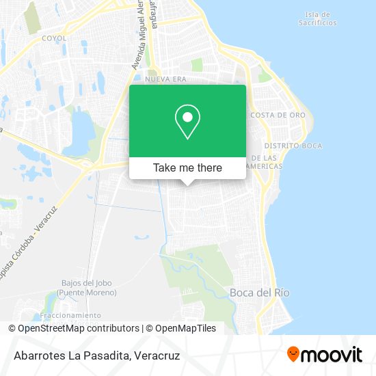 Abarrotes La Pasadita map
