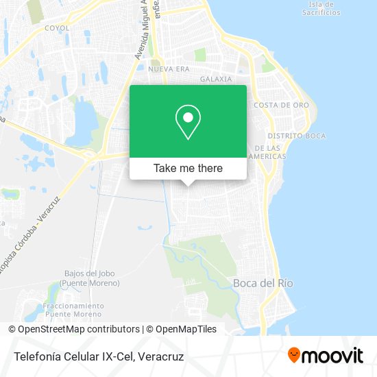 Mapa de Telefonía Celular IX-Cel