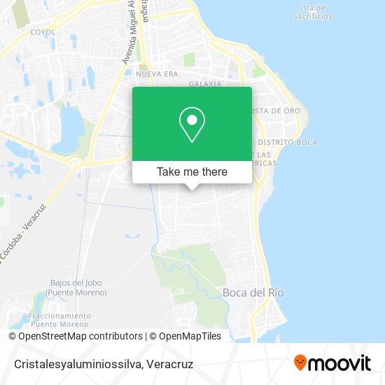 Mapa de Cristalesyaluminiossilva