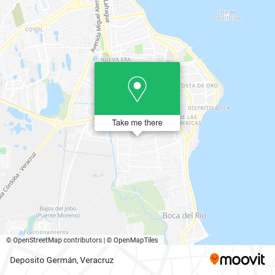 Mapa de Deposito Germán