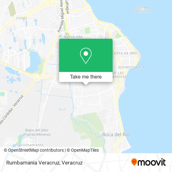 Rumbamania Veracruz map