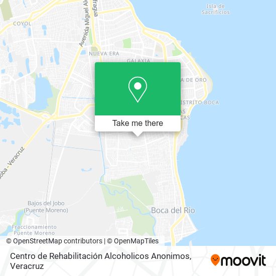 Centro de Rehabilitación Alcoholicos Anonimos map