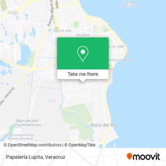 Papelería Lupita map