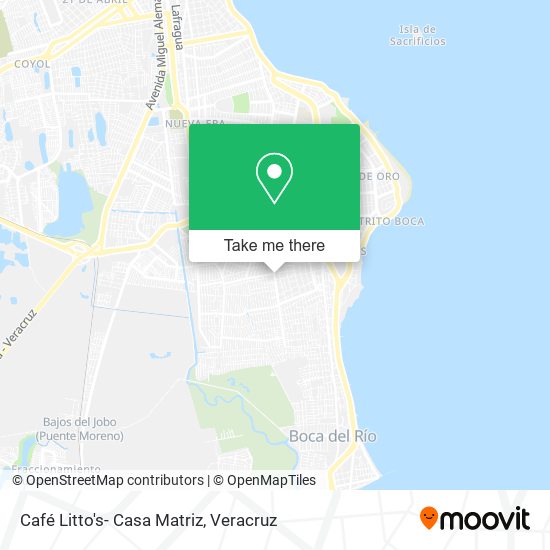 Café Litto's- Casa Matriz map