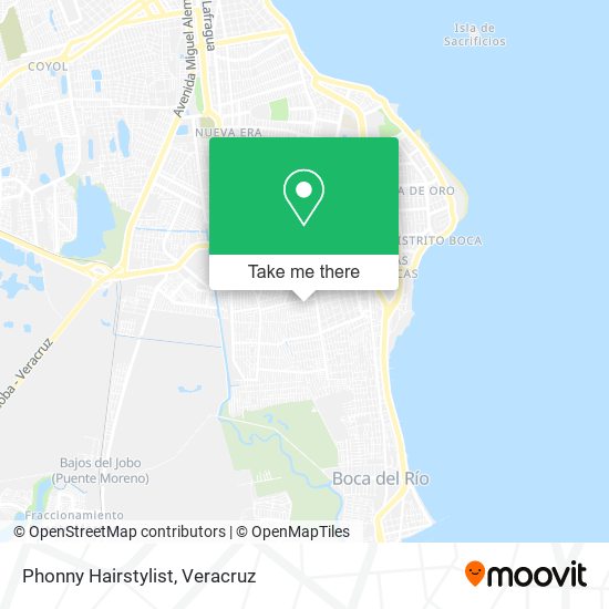 Mapa de Phonny Hairstylist