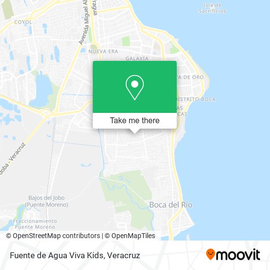 Fuente de Agua Viva Kids map