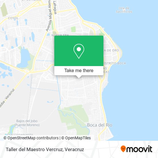 Mapa de Taller del Maestro Vercruz