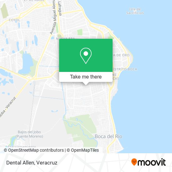 Dental Allen map