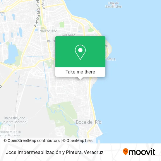 Jccs Impermeabilización y Pintura map