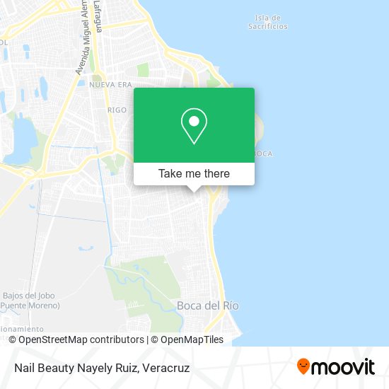 Nail Beauty Nayely Ruiz map