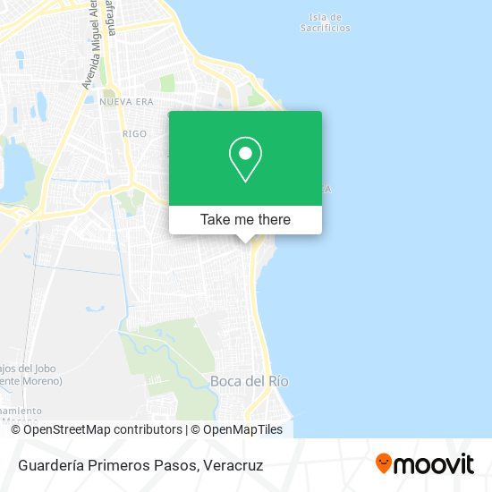 Guardería Primeros Pasos map