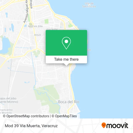 Mod 39 Via Muerta map