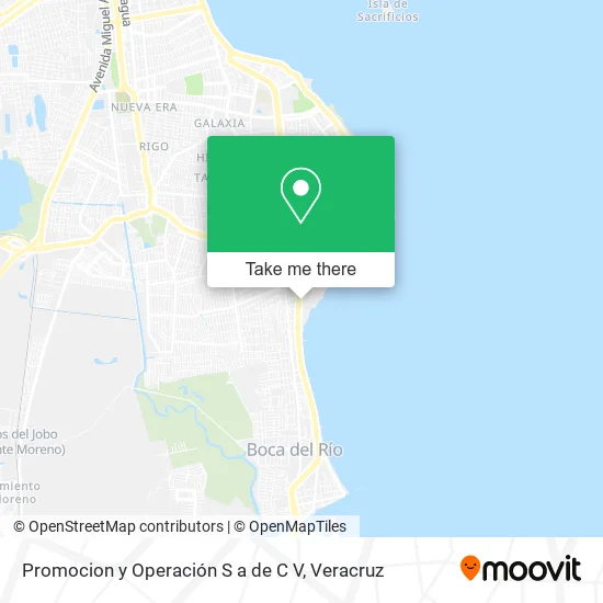 Promocion y Operación S a de C V map