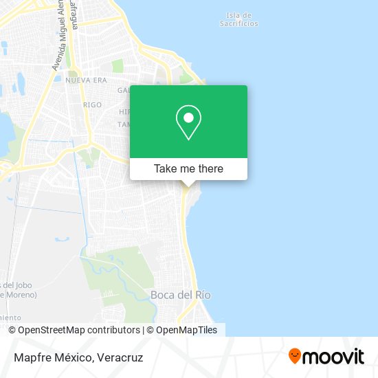 Mapa de Mapfre México