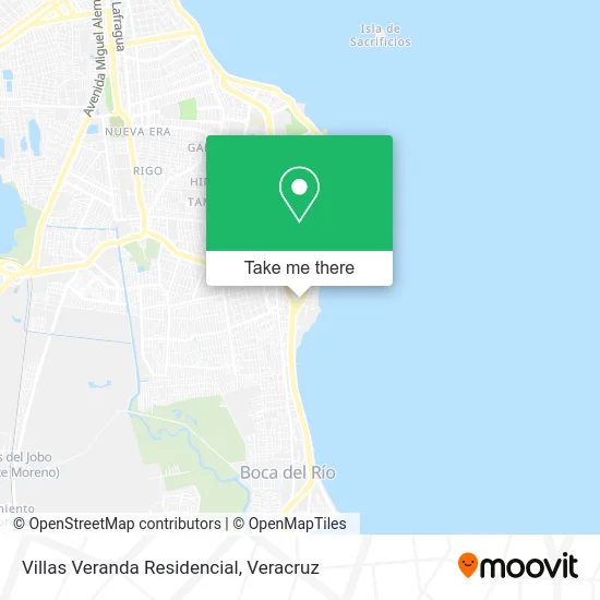 Villas Veranda Residencial map