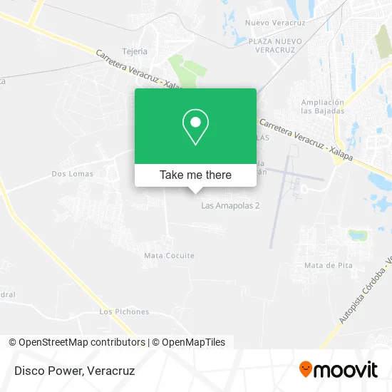 Disco Power map