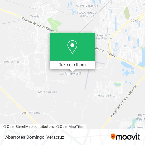 Mapa de Abarrotes Domingo