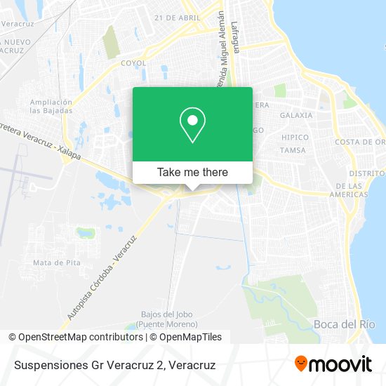 Mapa de Suspensiones Gr Veracruz 2