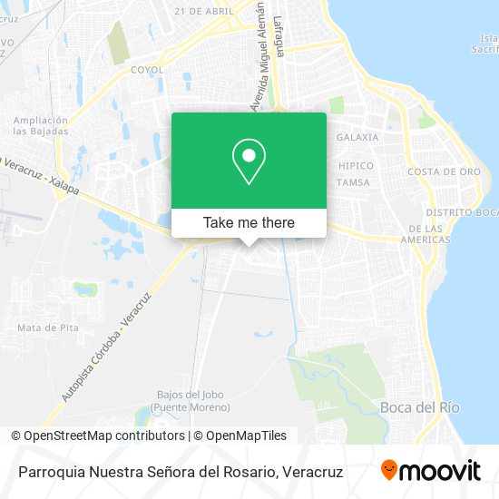 Parroquia Nuestra Señora del Rosario map