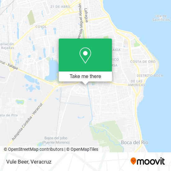 Mapa de Vule Beer