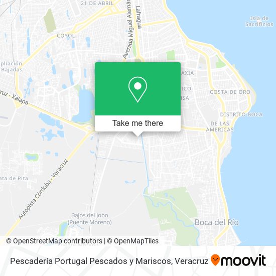 Pescadería Portugal Pescados y Mariscos map