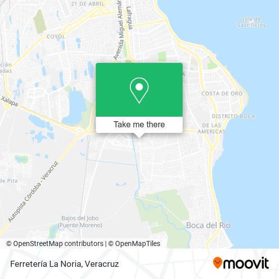 Ferretería La Noria map