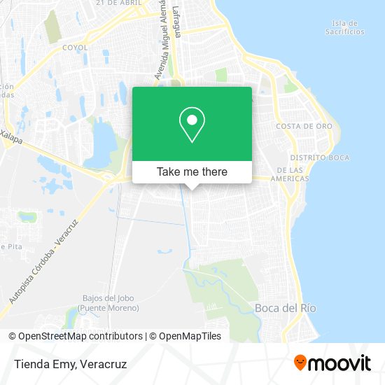 Mapa de Tienda Emy